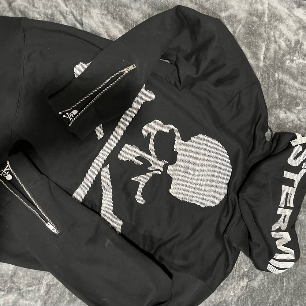 Mastermind Black Skull Graphic Jacket